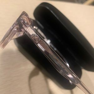 COACH ~EYEGLASSES PINK/ CLEAR FRAME